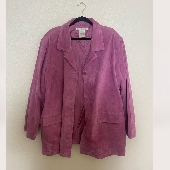 jessica holbrook Jackets & Blazers - Leather Suede Trench Coat Minimalist Modern Chic Glam City Winter Shabby Jacket